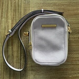 Poppy & Peonies Violet Rambler Crossbody Bag